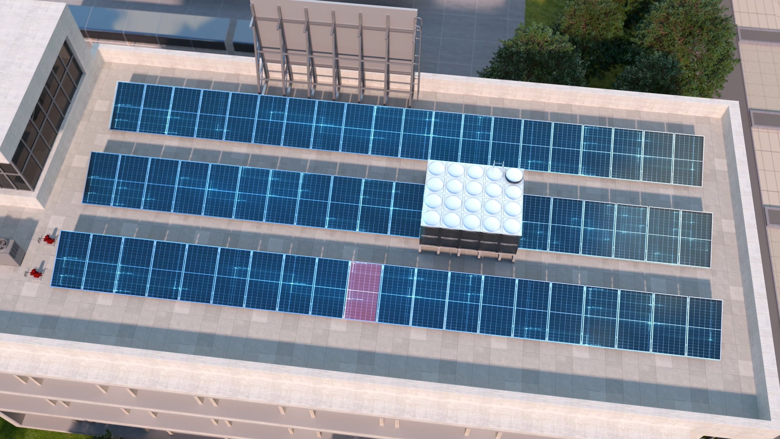 华为光伏控制器-工业产品动画视...