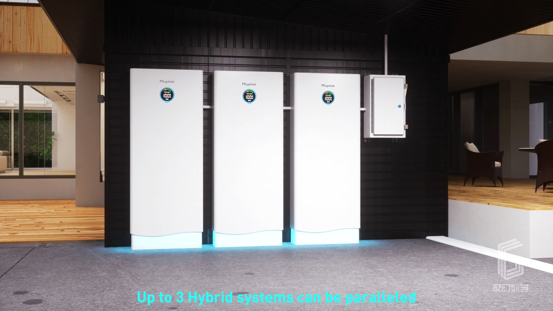 液冷储能光伏展示片