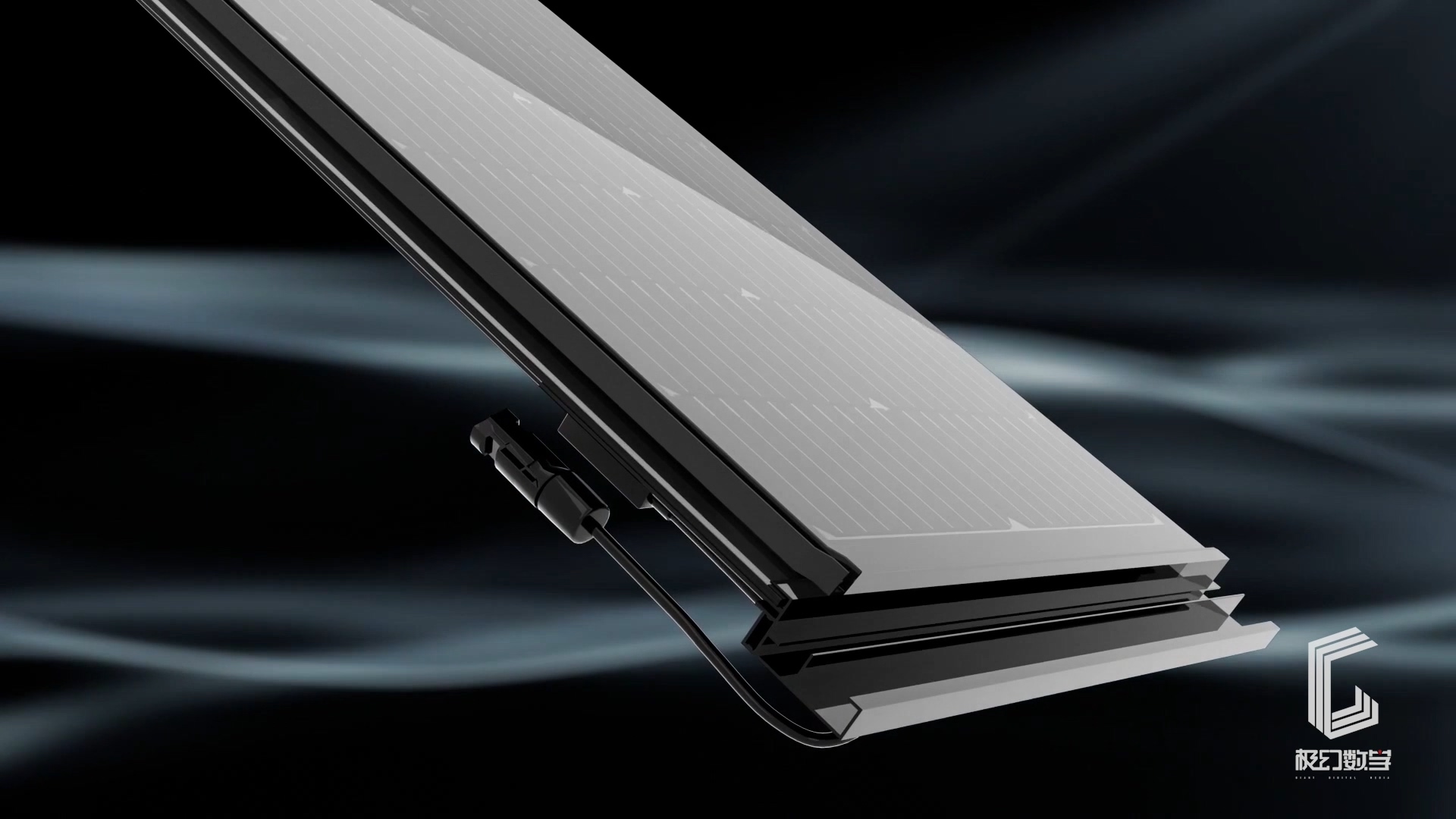 新能源光伏片三维展示片