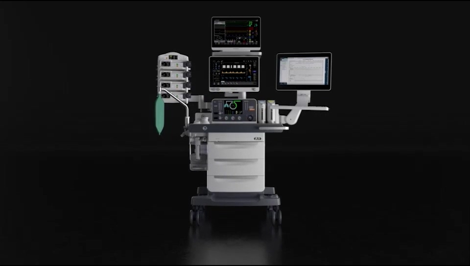 医疗设备肺部交换机-三维动画制作视频