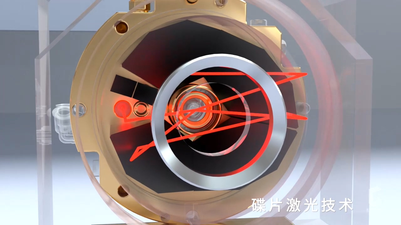 中辉激光工业设备产品动画高功率皮秒激光器三维演绎片